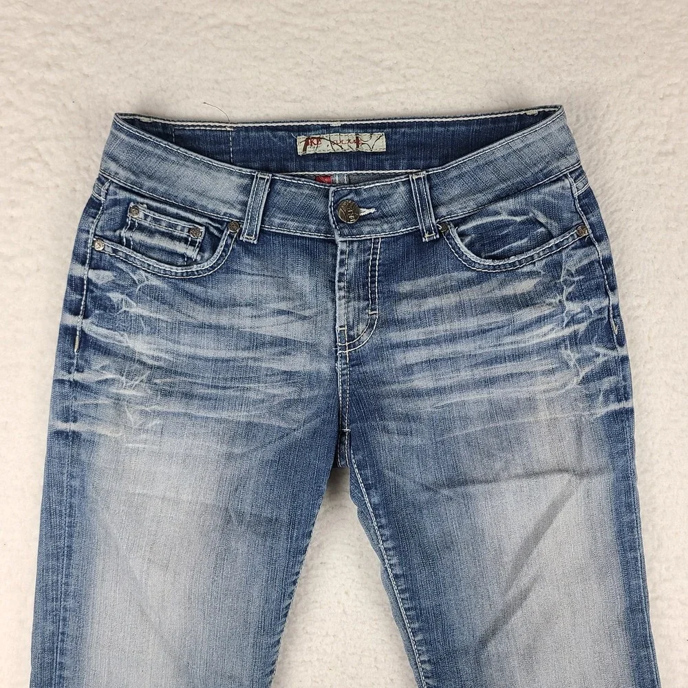 Buckle Denim Jeans Shorts Womens 29 Blue Culture‎ Bermuda Capri 16